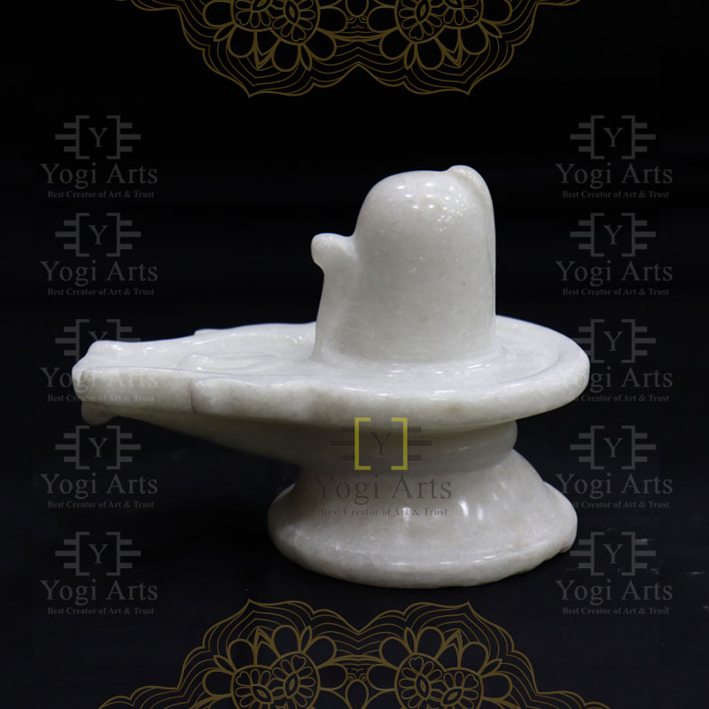 White Marble Shivling
