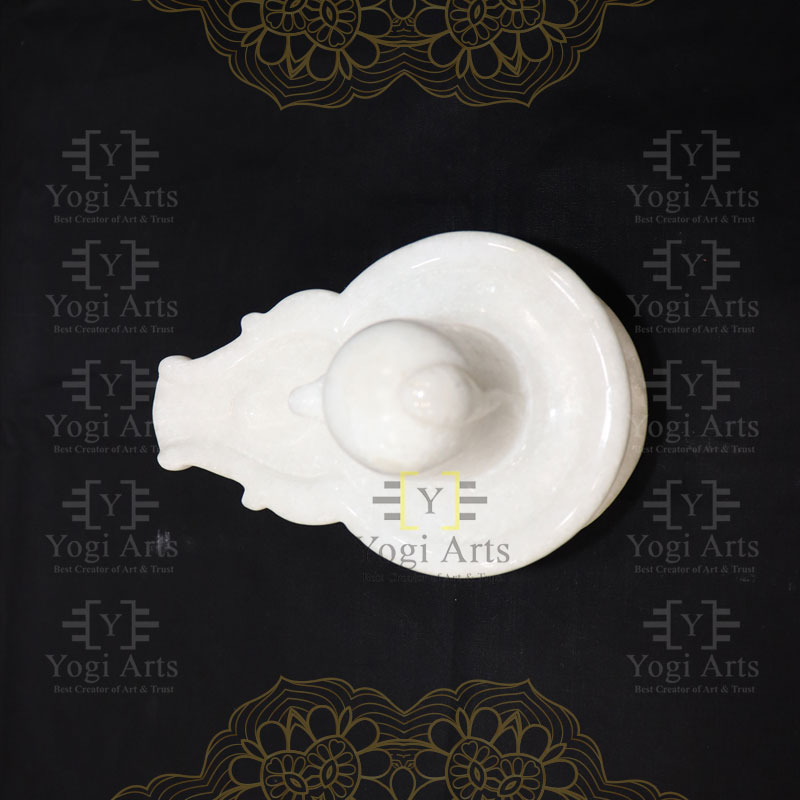 White Marble Shivling