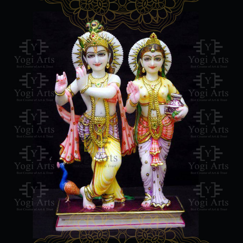 Beautiful Radha Krishna Murti