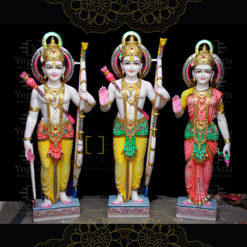 Decorated Ram Darbar Statue