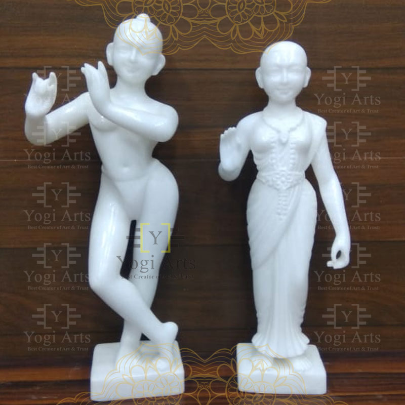 White Marble Radha Krishan Murti