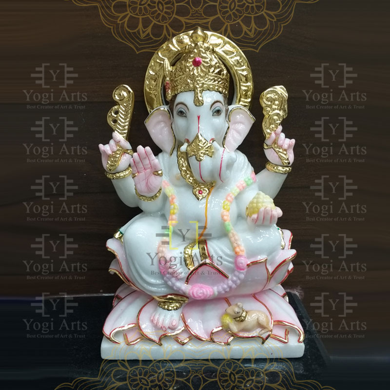 Colourful Ganpati  Statue