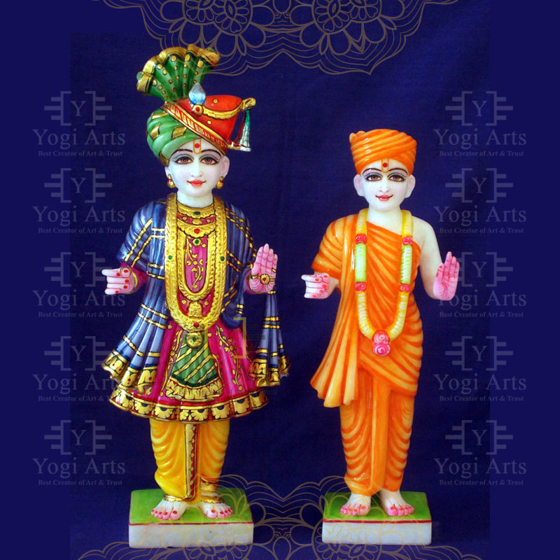 Marble Swaminarayan Statue