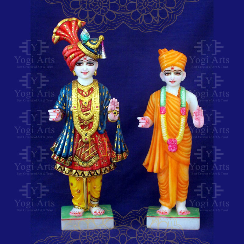 Marble Swaminarayan Statue